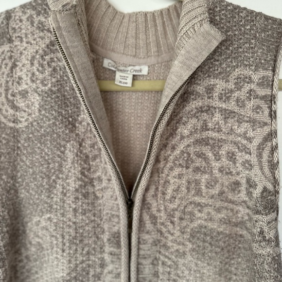 Cold water creek sweater vest ladies xl - Picture 3 of 5